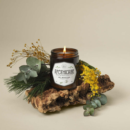 Bougie Huile Essentielle Anti-moustiques