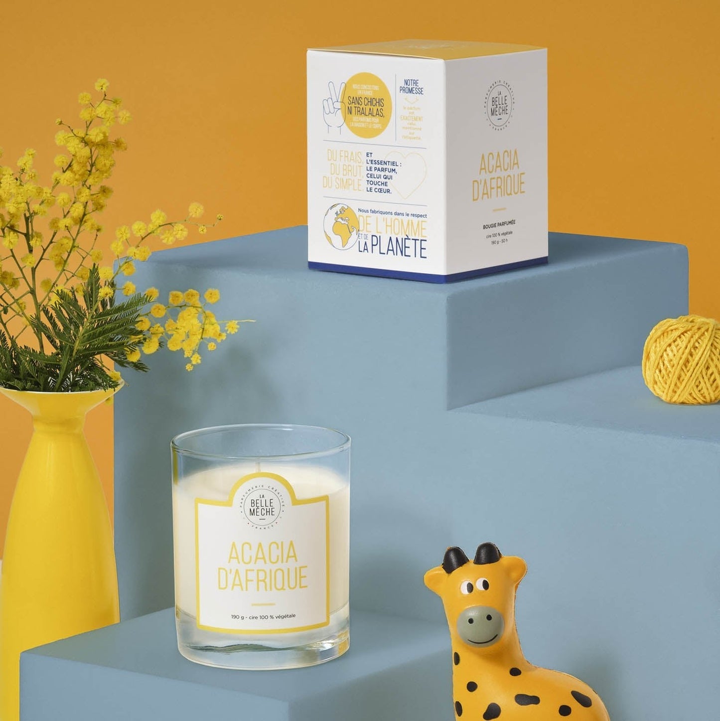 Bougie Parfumée Acacia d'Afrique