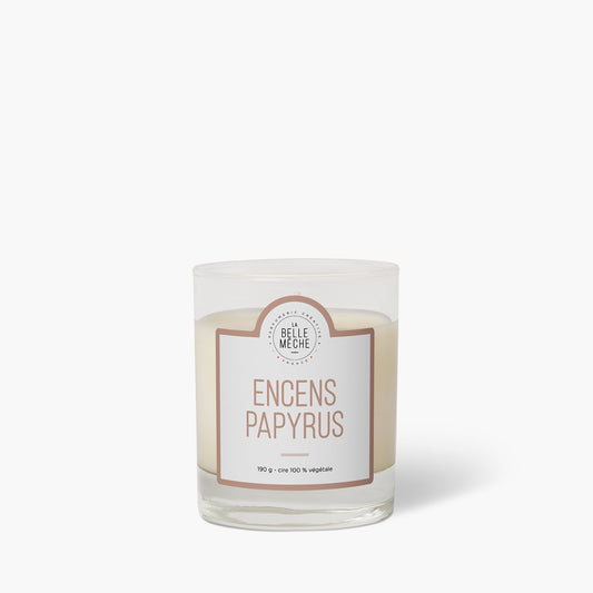 Bougie Parfumée Encens Papyrus