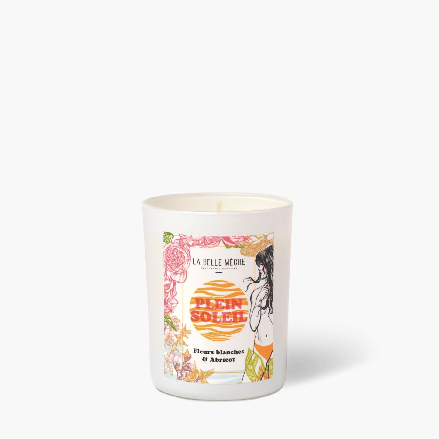 Bougie Parfumée Illustrée Plein Soleil