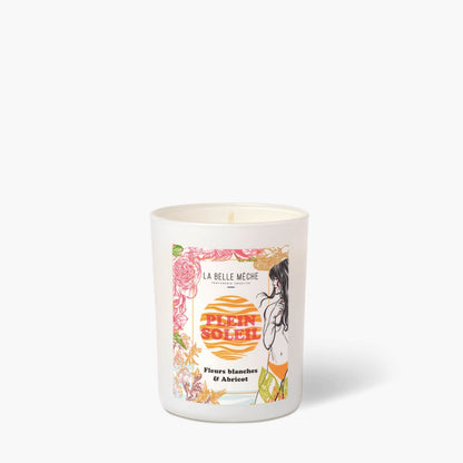 Bougie Parfumée Illustrée Plein Soleil