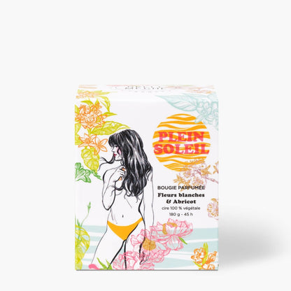 Bougie Parfumée Illustrée Plein Soleil