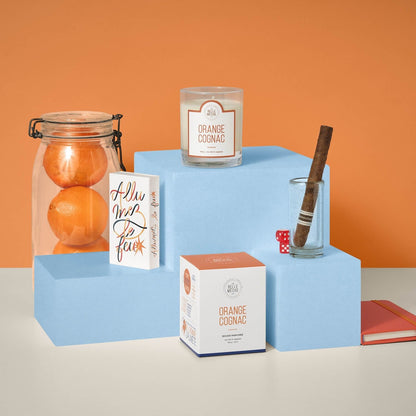 Bougie Parfumée Orange Cognac
