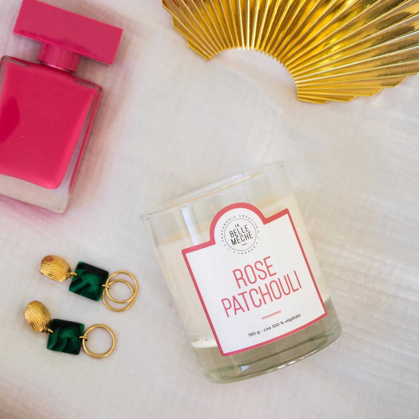 Bougie Parfumée Rose Patchouli
