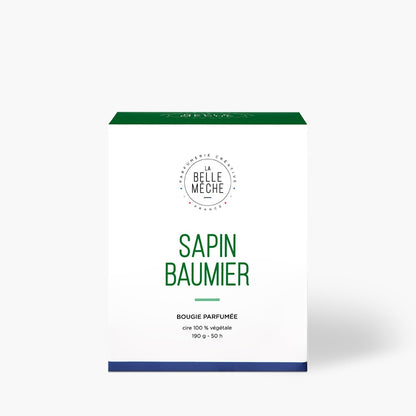 Bougie Parfumée Sapin Baumier