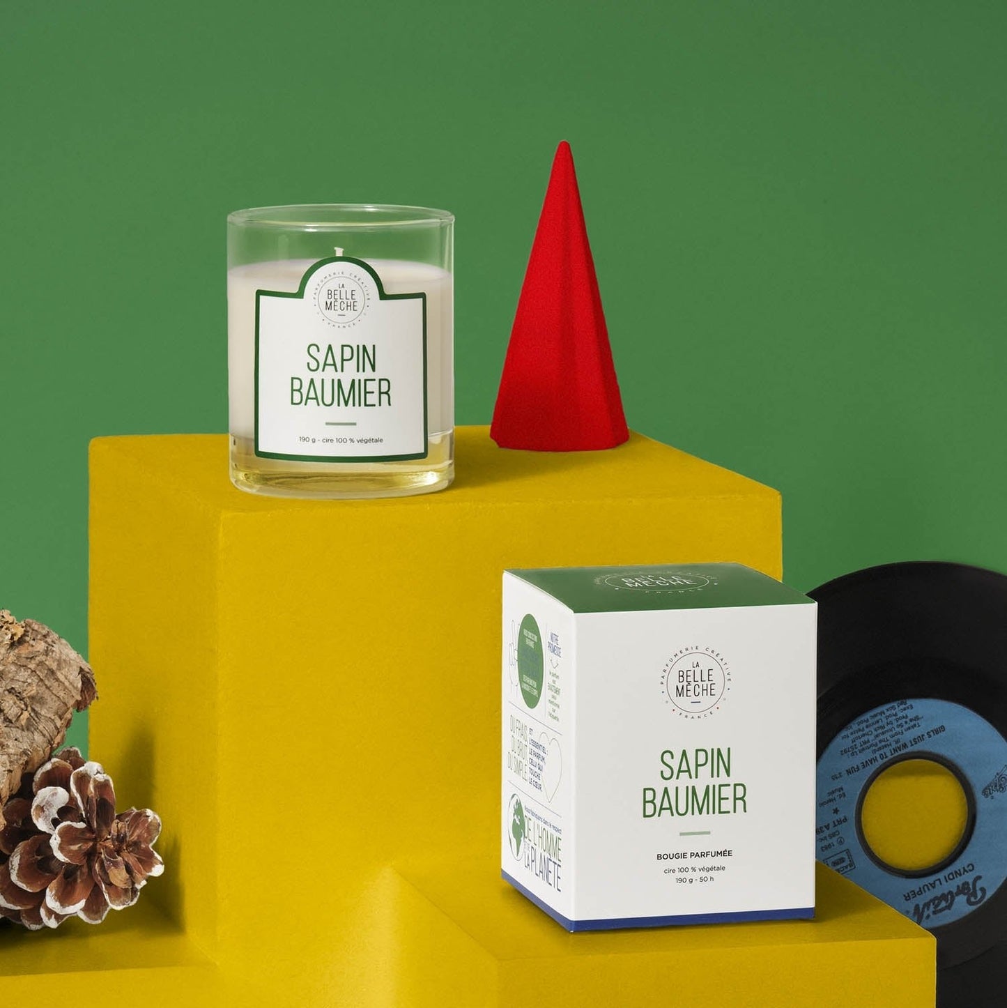 Bougie Parfumée Sapin Baumier