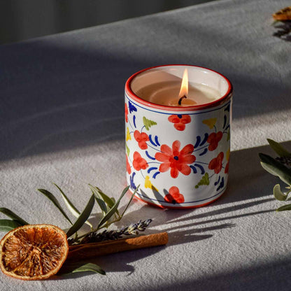 Bougie parfumée Tomate Basilic - La Belle Mèche x Molleni