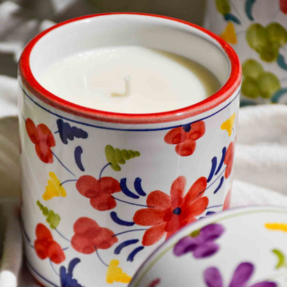 Bougie parfumée Tomate Basilic - La Belle Mèche x Molleni