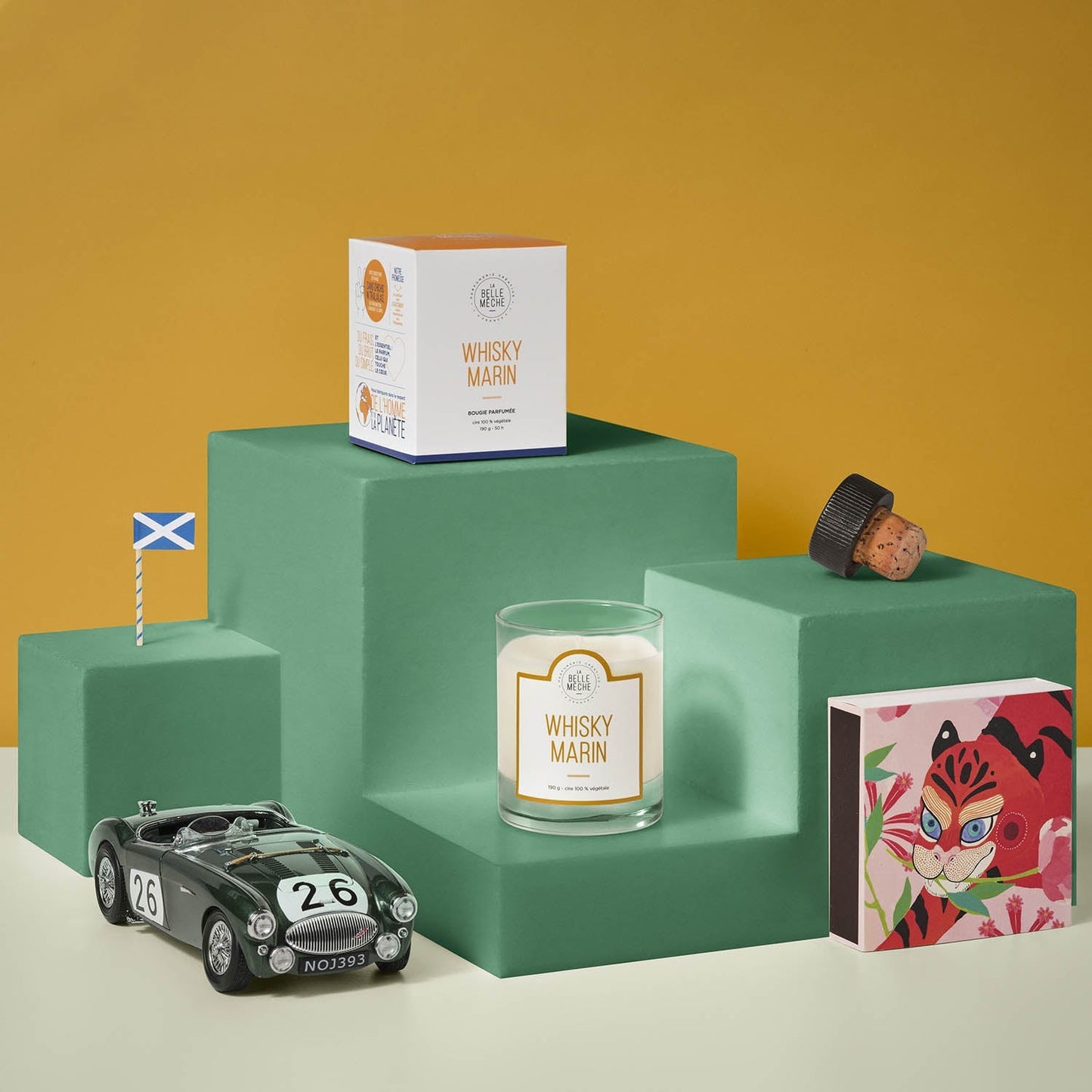 Bougie Parfumée Whisky Marin
