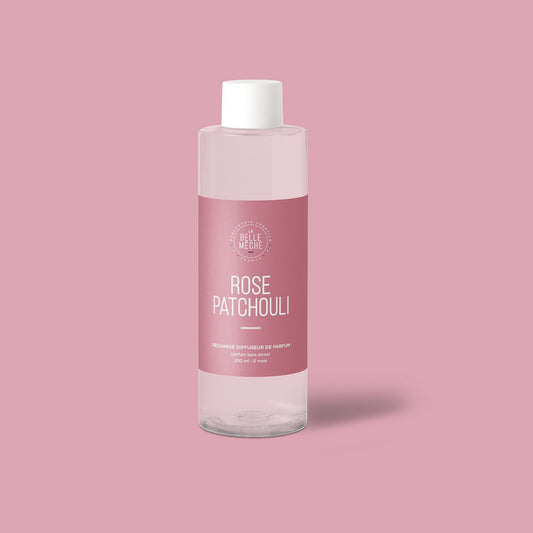 Recharge Diffuseur Rose Patchouli et 10 tiges