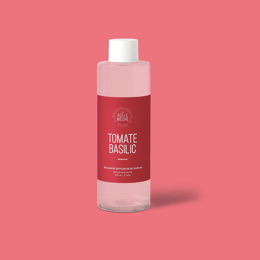 Recharge Diffuseur Tomate Basilic et 10 tiges